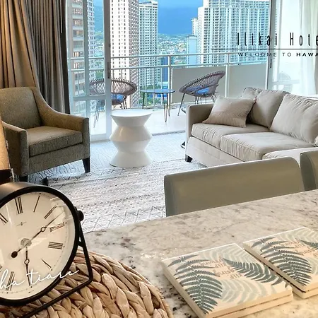 Apartamento Free Parking Waikiki Luxury Ilikai Studio City View